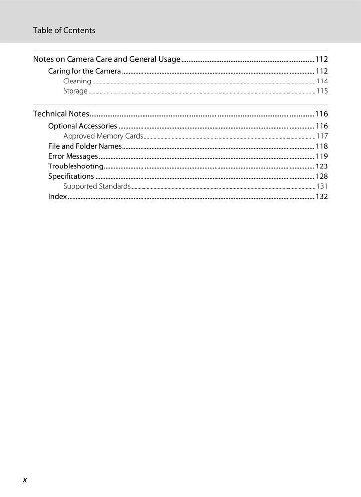 Nikon Coolpix L23 — User Manual Reference — 1/2 Size, 5.5" x 8.5" Small Compact