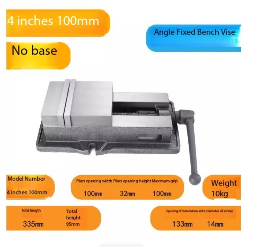 Heavy-duty Precision Angle-fixed Milling Machine Special Flat Vise Machine Vise
