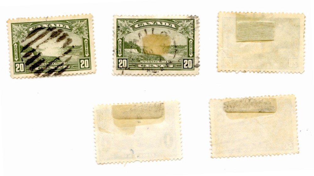 Canada KGV Scroll Issue High Values Used 10¢–$1 Mountie $1 Champlain