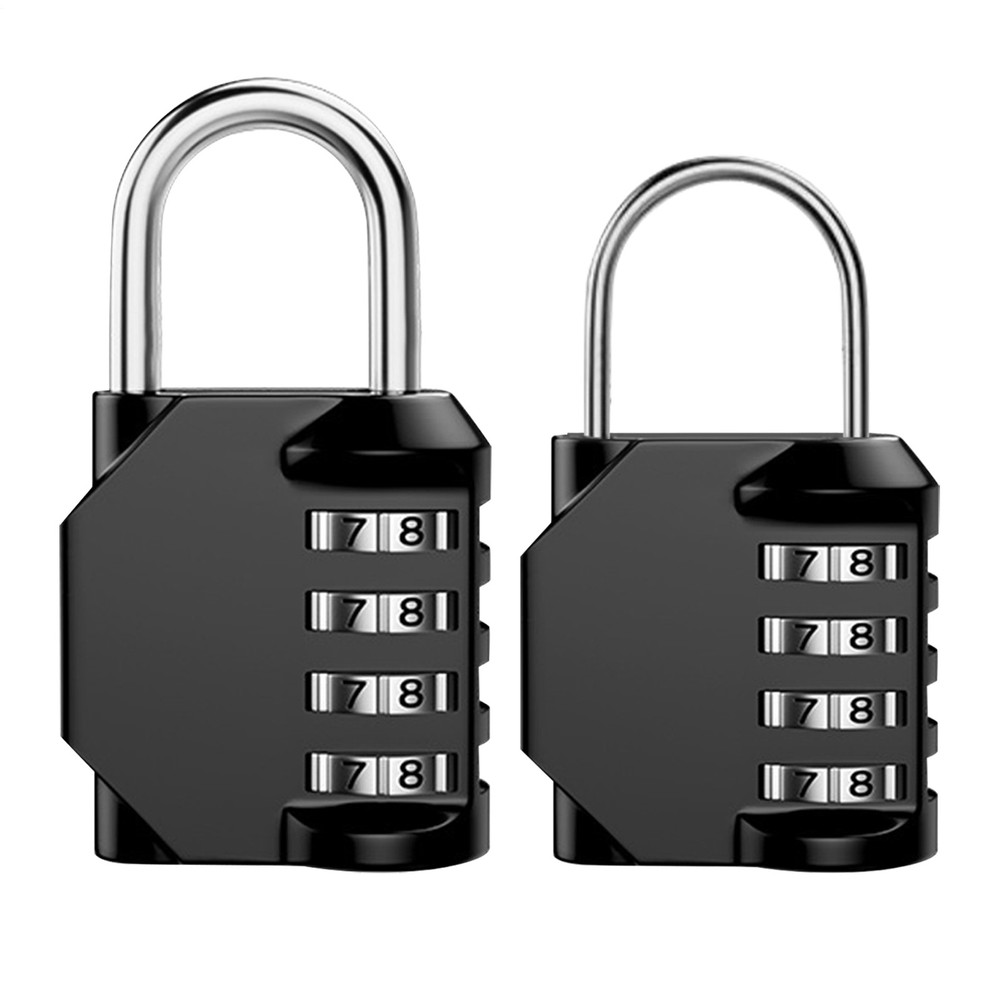 Small Padlock Outdoor Gate Combo Lock Combination Lock For Suitcase Backpack