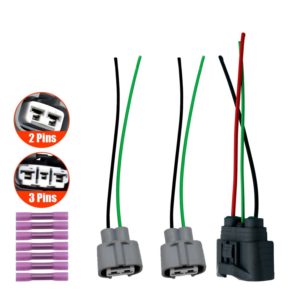 3Pcs Module Cooling Fan Control Connectors FOR Lancer Outlander Mazda 6