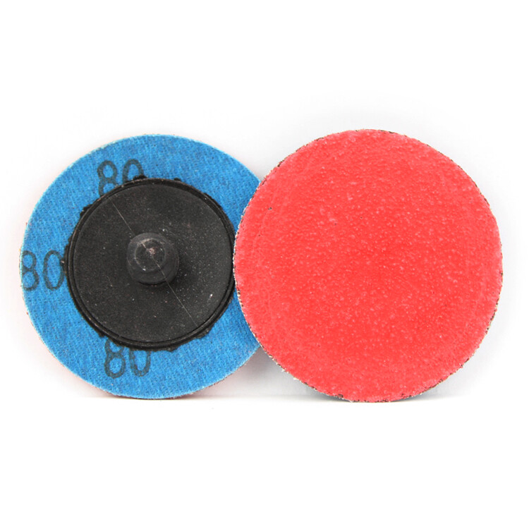 25 Pack - 2" Inch 80 Grit Ceramic Quick Change Sanding Discs Type R Roloc