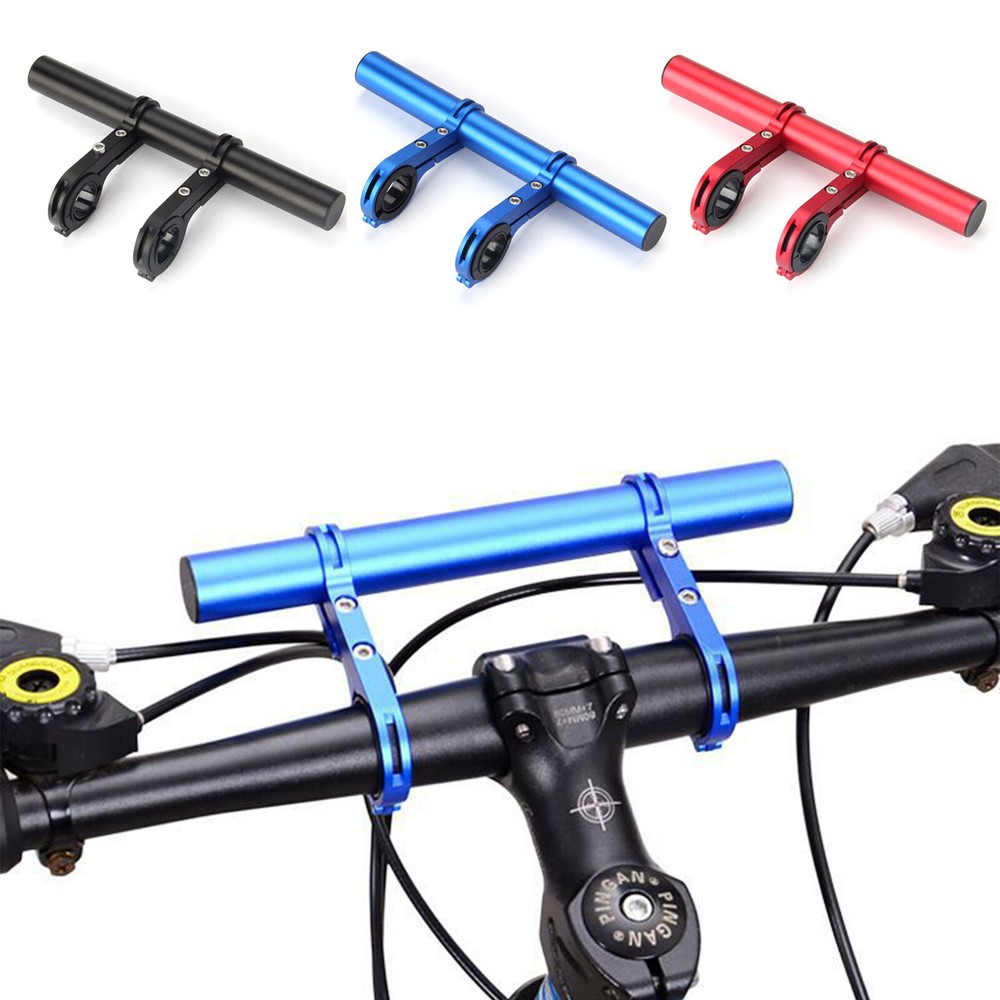 Bike Flashlight Holder Handlebar Bicycle Handle Bar Extender Mount Bracket MTB