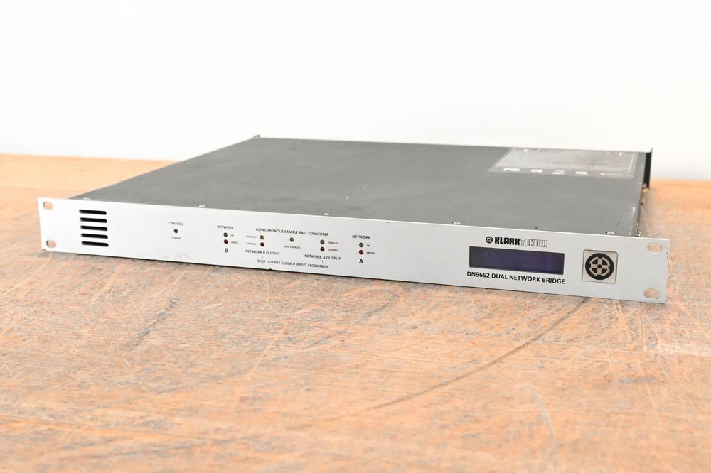 Klark Teknik DN9652 Dual Network Bridge Format Converter CG01FR3