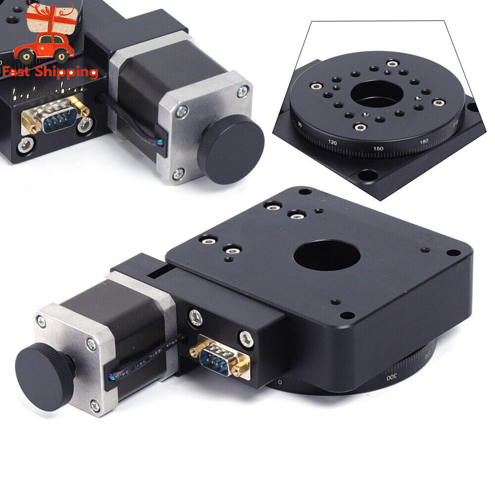 Motorized Rotation Stage Optical Rotary Table Electric Optical Rotation Platform