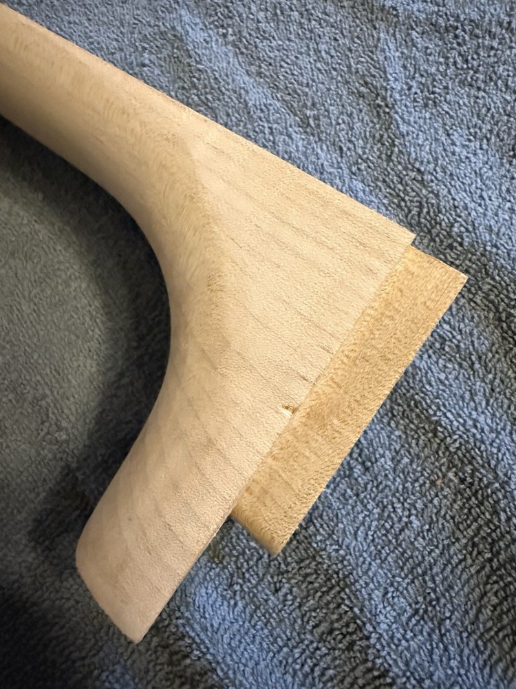 Neck blank Medium Maple Acoustic 24.9” Scale