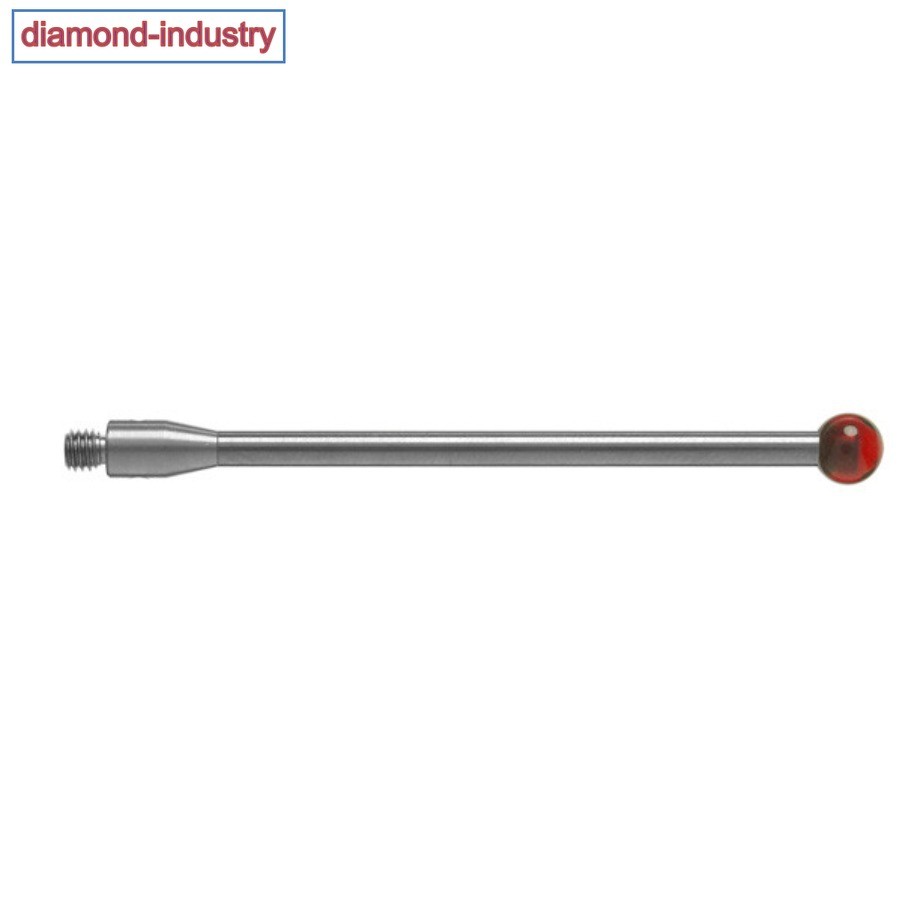 CMM Touch Probe M3 Thread Probe Stylus 5mm Ruby Ball Tips 50mm Long A-5003-0063-