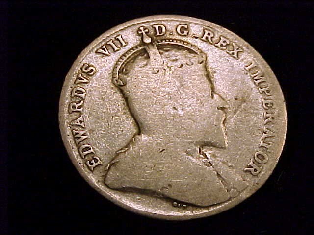 1908 Canada 10 Cent, Good Grade