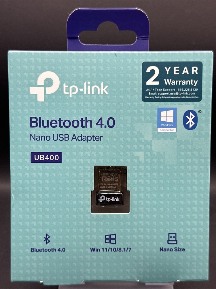 TP-LINK UB400 Bluetooth 4.0 Nano USB Adapter 🔥 Open Box 🔥 FREE SHIPPING!