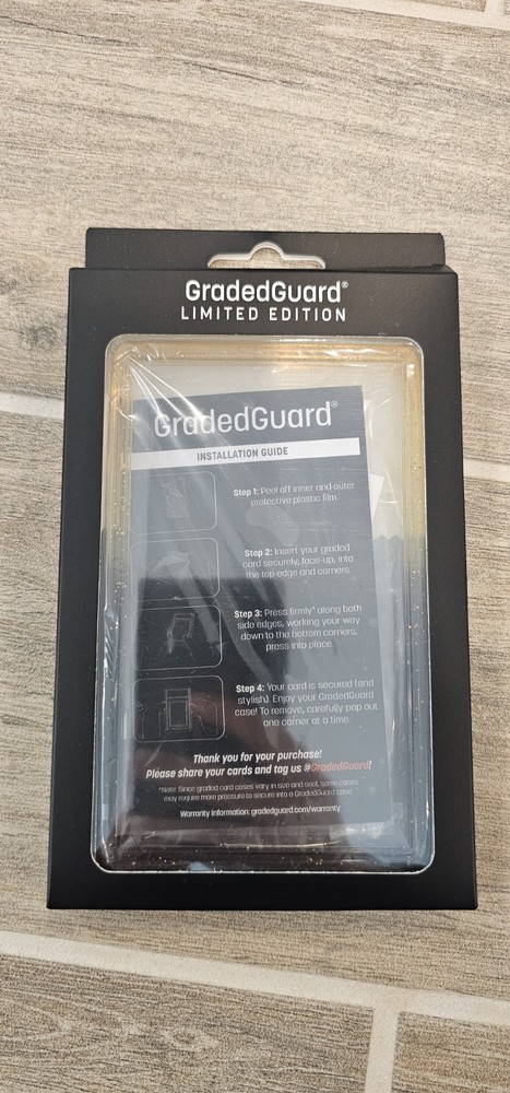 GradedGuard PSA Graded Card Case Guard Protector Voltage Limited Edition NEW