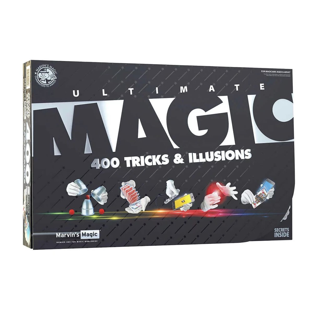 MARVIN'S MAGIC ULTIMATE 400 MAGIC TRICKS & ILLUSIONS *DISTRESSED PKG