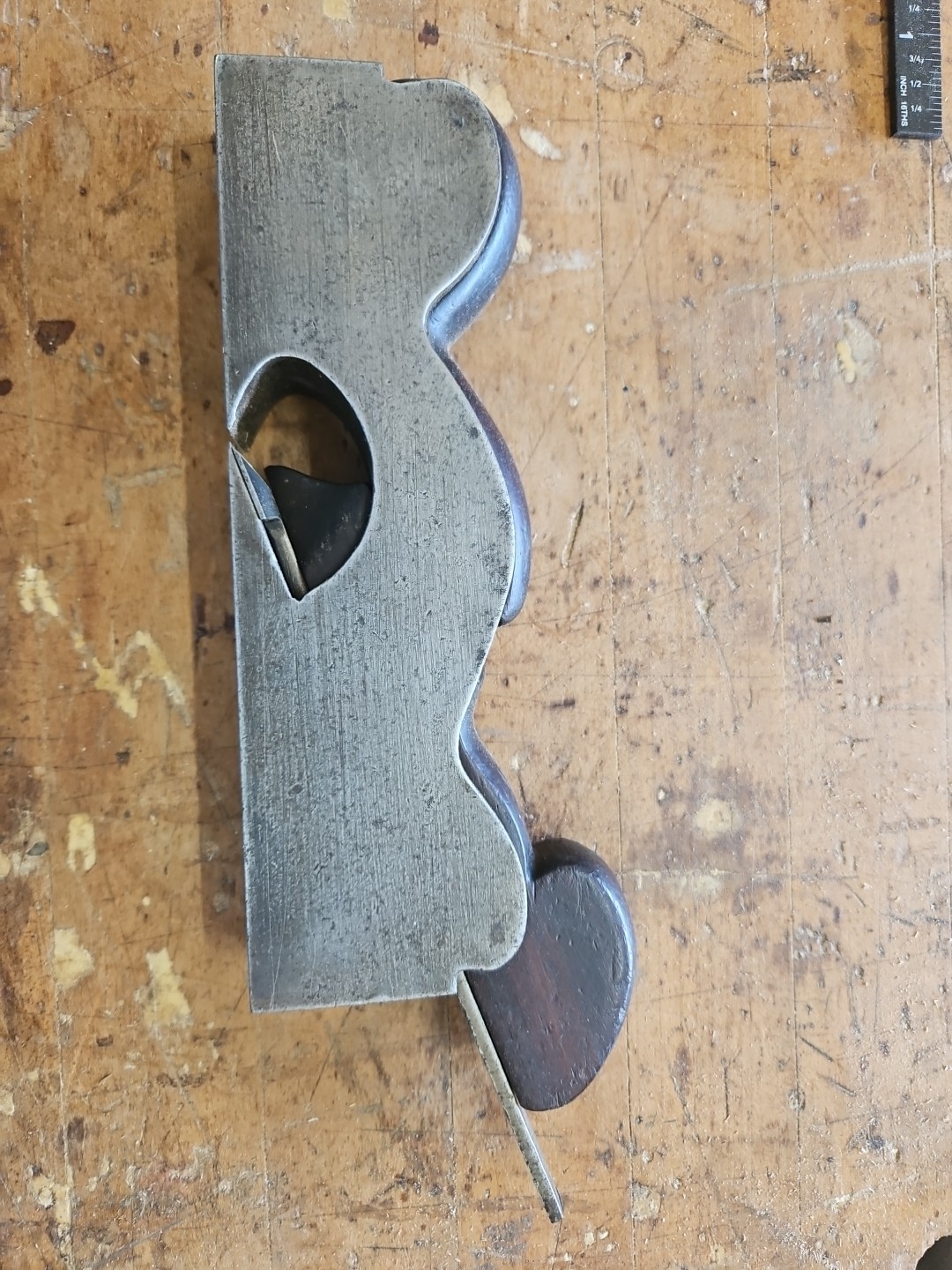 British Infill Rabbet Plane 1 Inch Rosewood with Sorby Blade