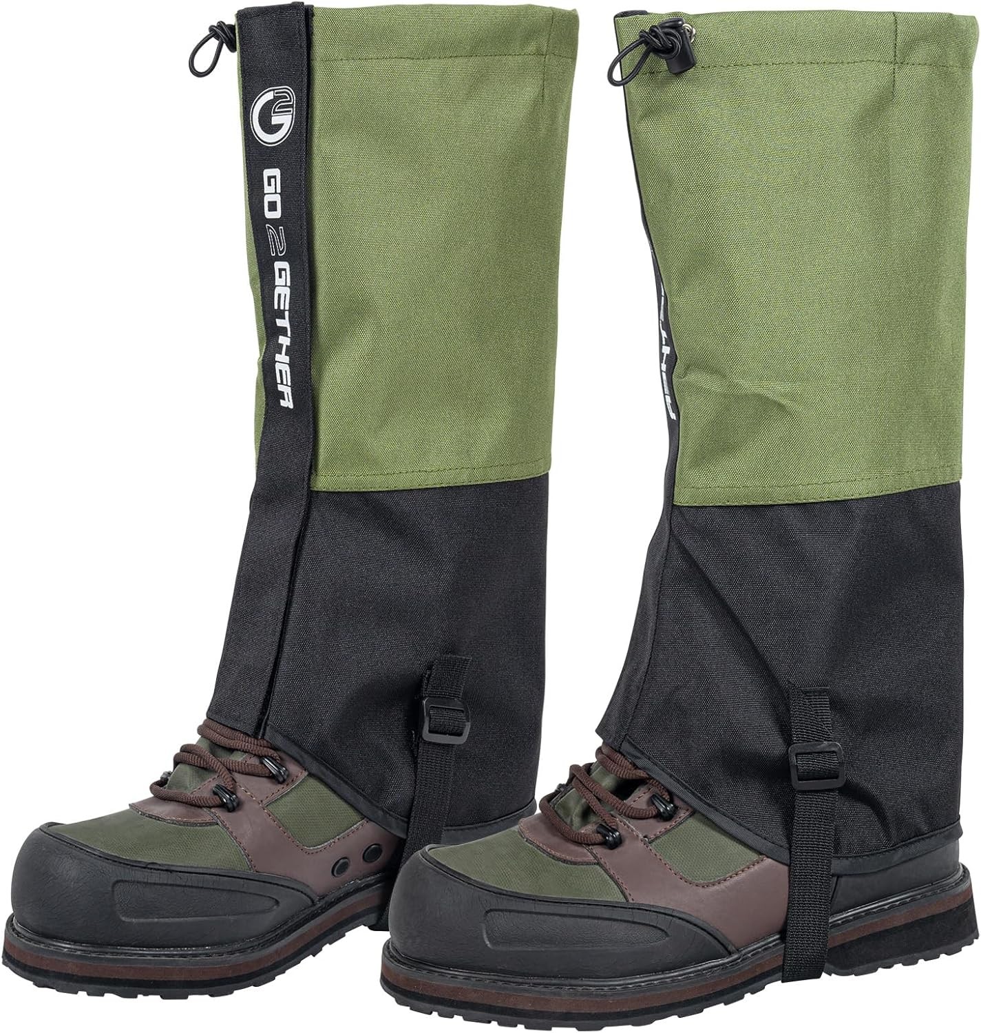 Leg Gaiters – Waterproof and Adjustable Snow Boot Gaiters for Hiking, Walking,