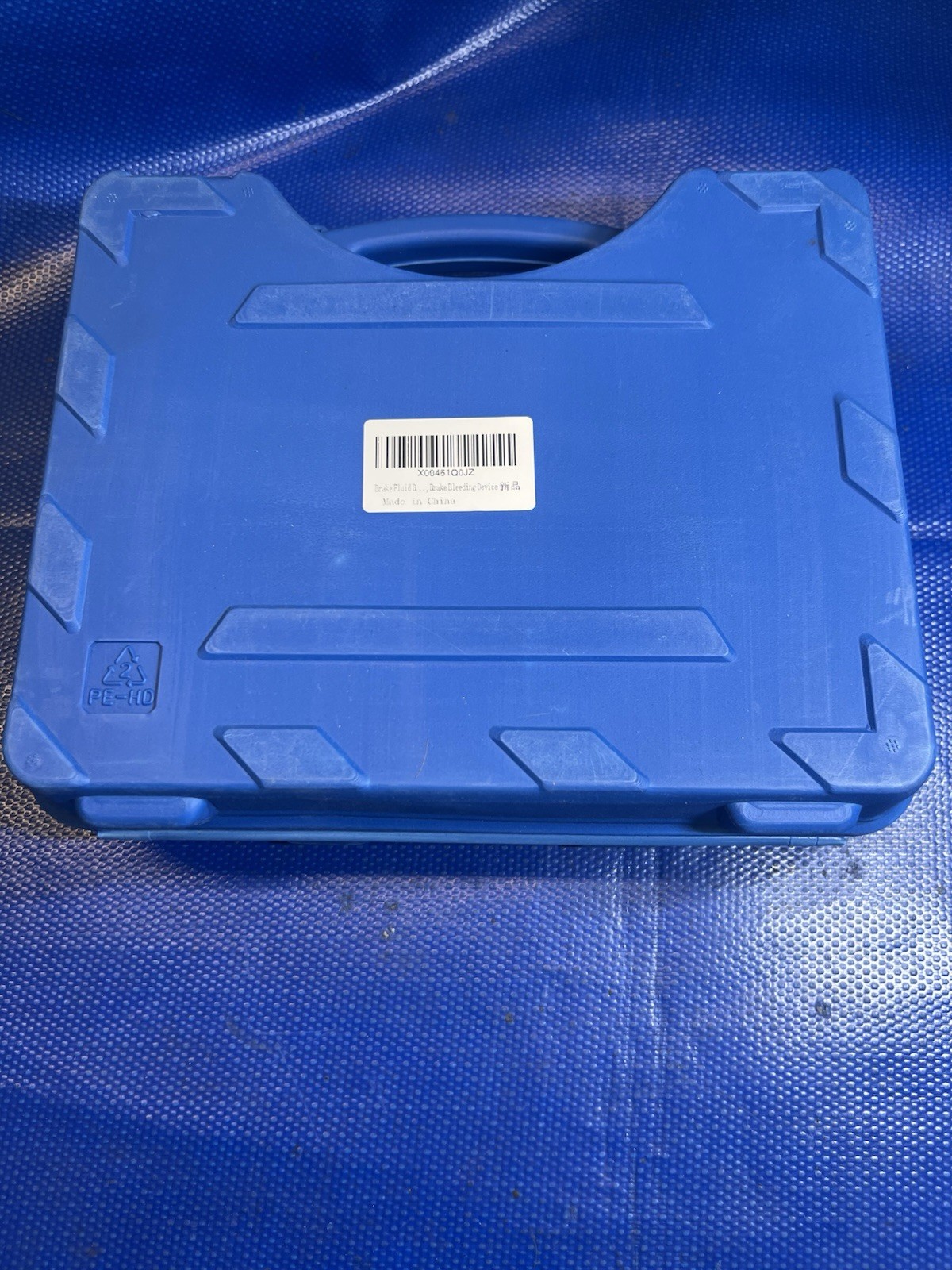 NEW Vacuum Pressure Pump Tester Set Brake Fluid Bleeder Bleeding Kit + Box