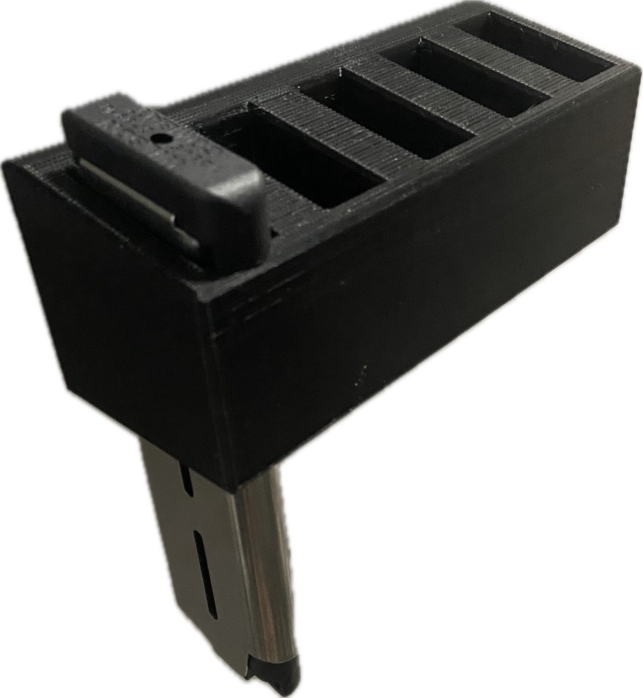 Single Stack 1911 MAGNETIC  9mm 45acp magazine holder