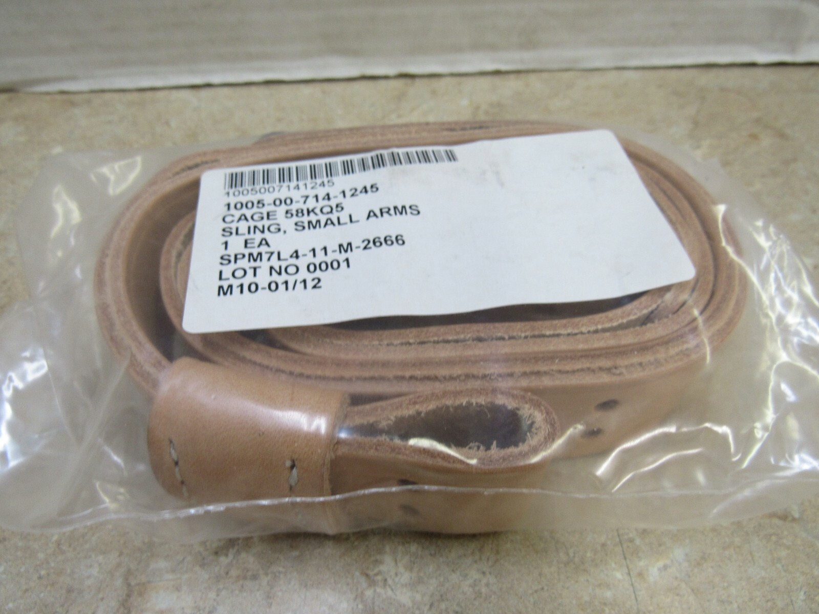 M1907 Leather Sling M1 Garand 1903 US Genuine Military NOS Unissued 7.62MM 308