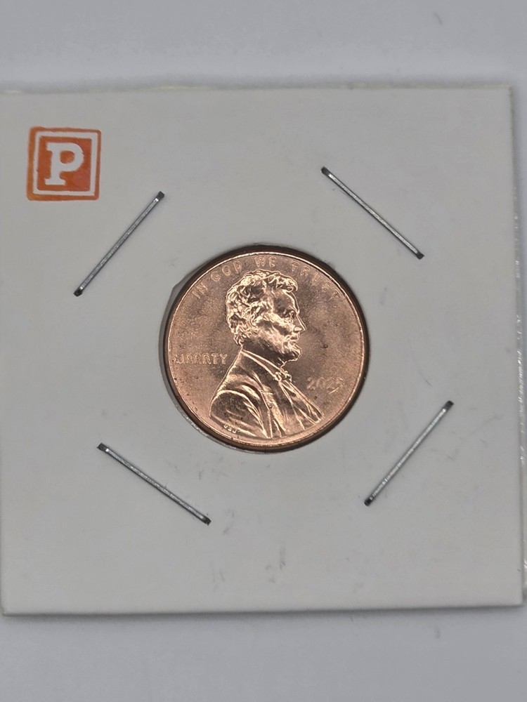 2025 (P) Lincoln Shield Cent Choice BU Penny (RARE)