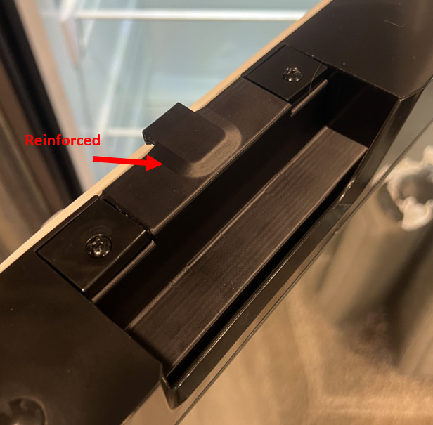 Upgraded RV Refrigerator Fresher Door Latch Lever– Used in C-FCR10DCDTA-021