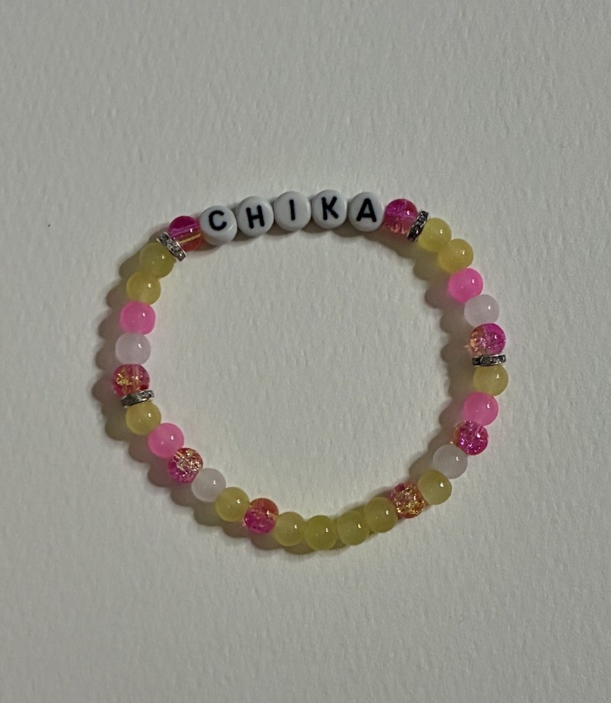 FNAF inspired CHIKA bracelet