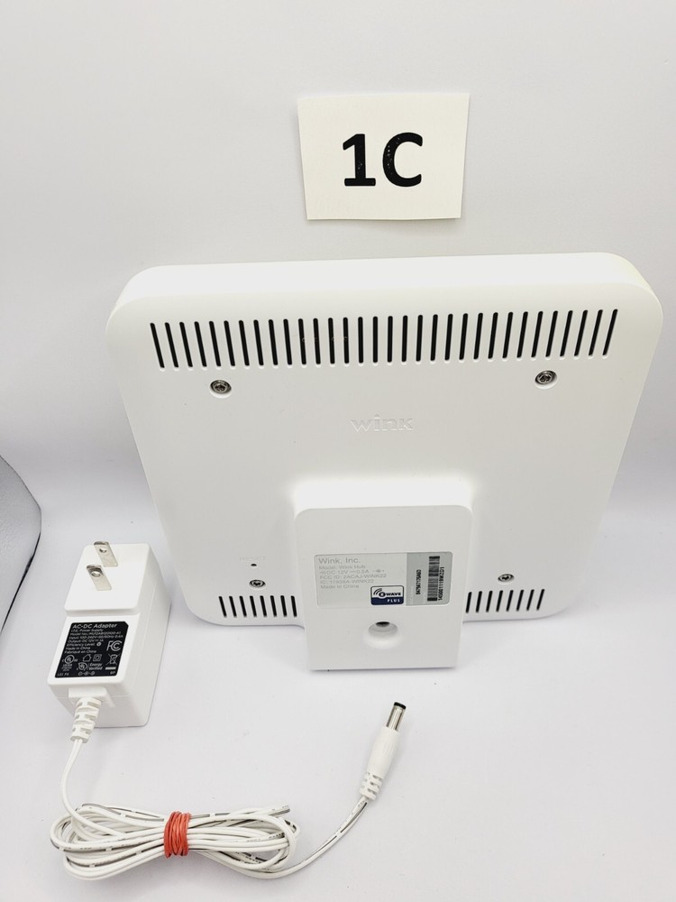 Wink Hub Generation 1 Smart Hub Control via Bluetooth & Adapter A18