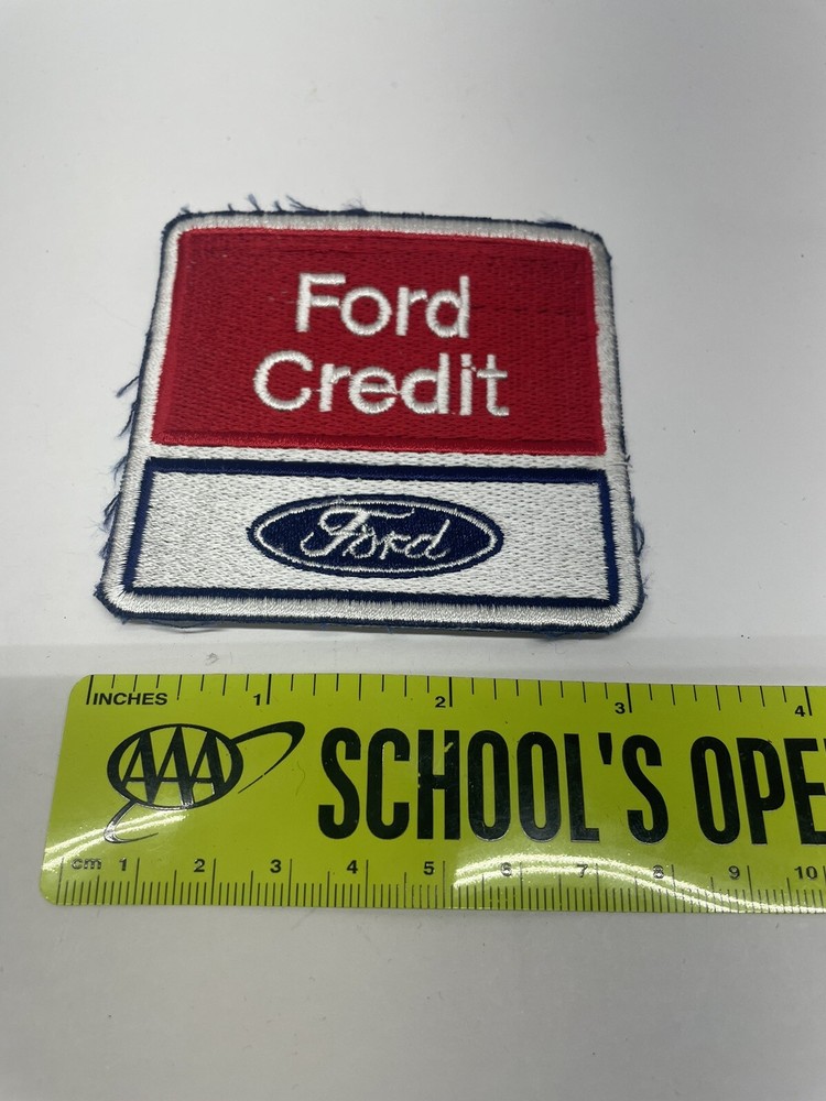 Ford Credit Embroidered Racing Patch NASCAR