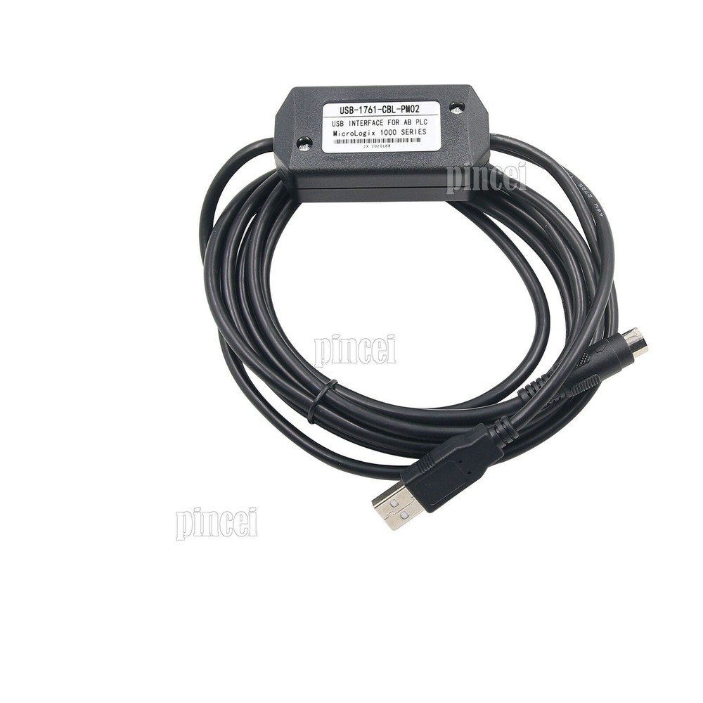 USB-1761-CBL-PM02 for Micrologix 1000 1200 1500 PLC Programming Cable 10FT