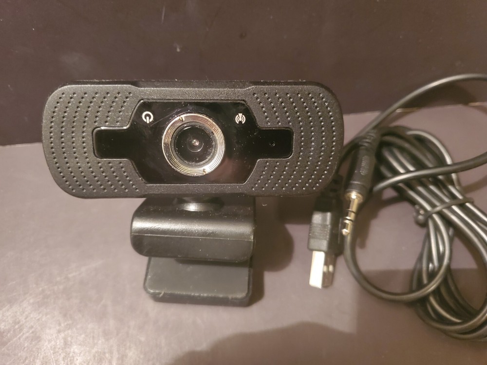 Full HD 720P Webcam, Plug N Play USB 2.0