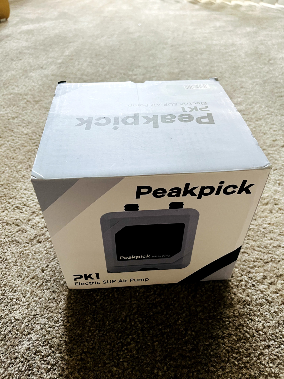 Peakpick 20PSI Electric SUP Air Pump | Inflator for Paddle Board, boat, tent