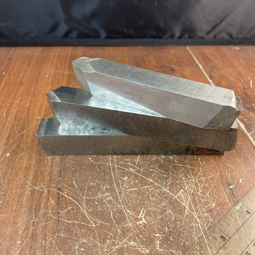3 Lathe High Speed Steel Tool Bits 3/4"x3/4”