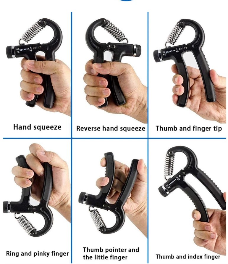 Hand Gripper Strength Power Trainer Adjustable Gym Strength Power Exerciser