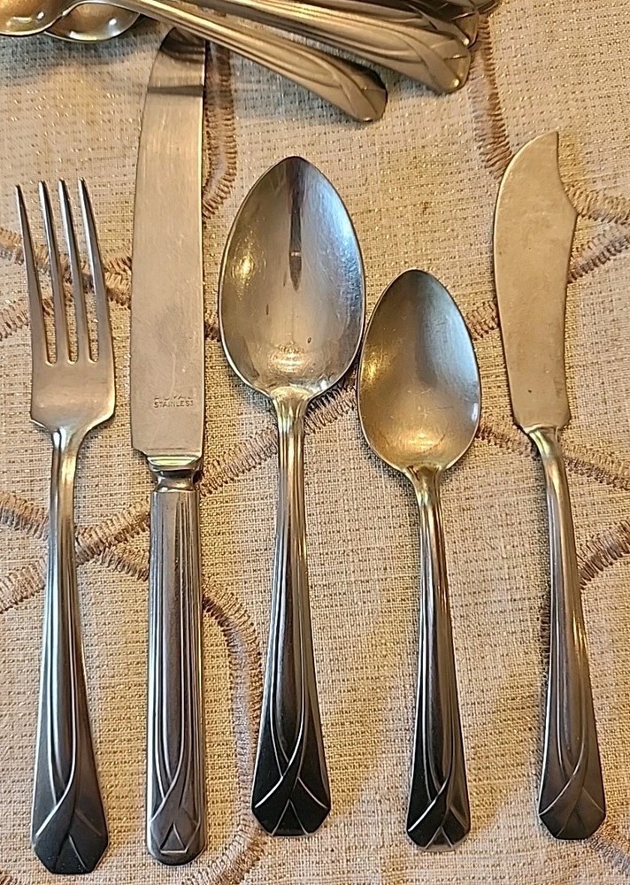 Vintage MCM ~ ROYAL STAINLESS Allegheny Metal ~ Flatware Silverware ~ Assorted