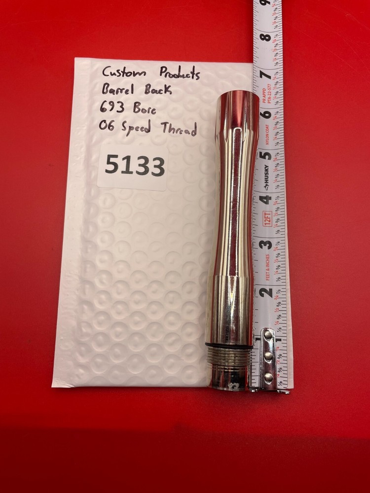 Custom Products Barrel Back 693 Bore 06 Speed Thread