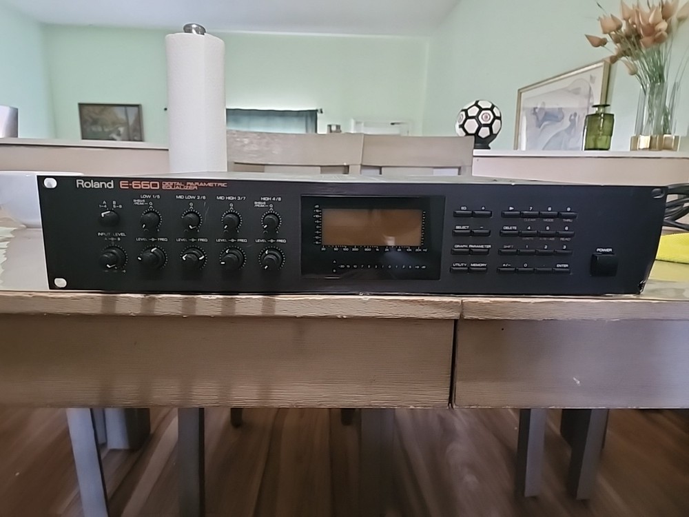 Roland E-660 Digital Stereo Parametric Mastering EQ