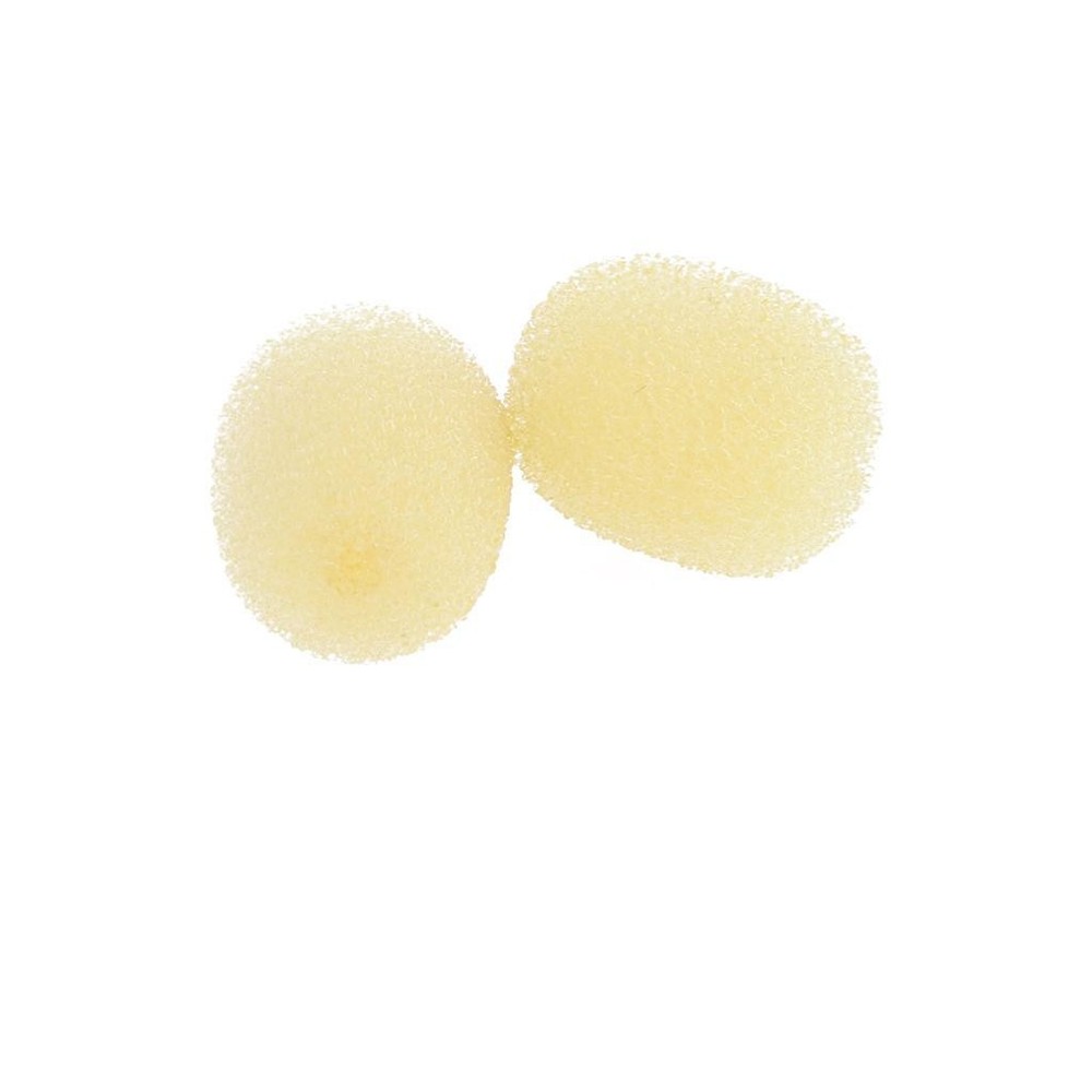 10 Yellow Headset Windshield Sponge Foam Mic