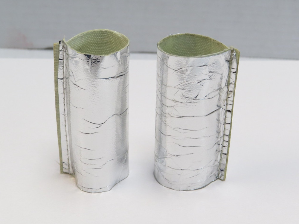 KISS ACE FREHLEY MEGO LEG SHIELD COVERS  -  1977 VINTAGE AUCOIN