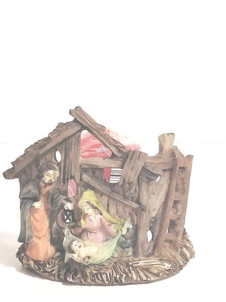 Votine Candle Holder Nativity