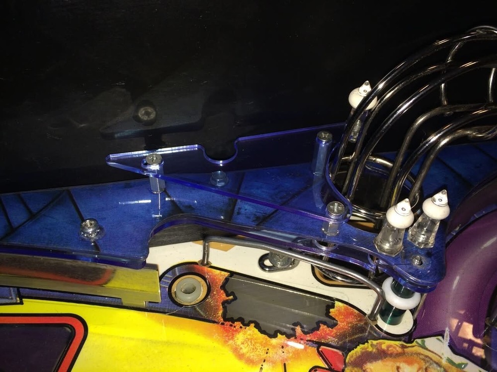 COLORED Plastics for SEGA - Independence Day Pinball Machine