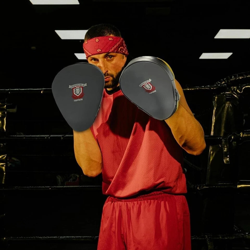 Invincible Ultimate Performance Boxing Punching Mitts Superior Shock Absorption