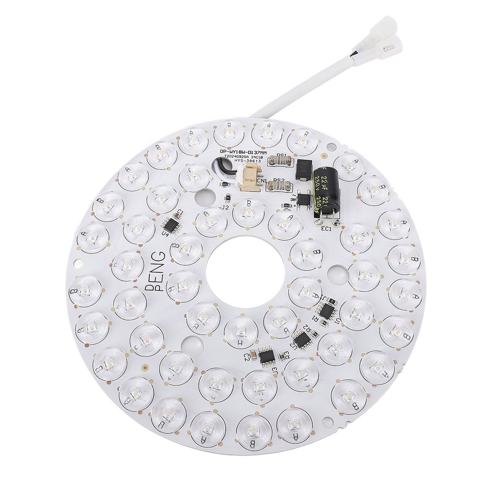 JY LED Ceiling Fan Light Board 3 Color Temperatures Dimmable Memory Function
