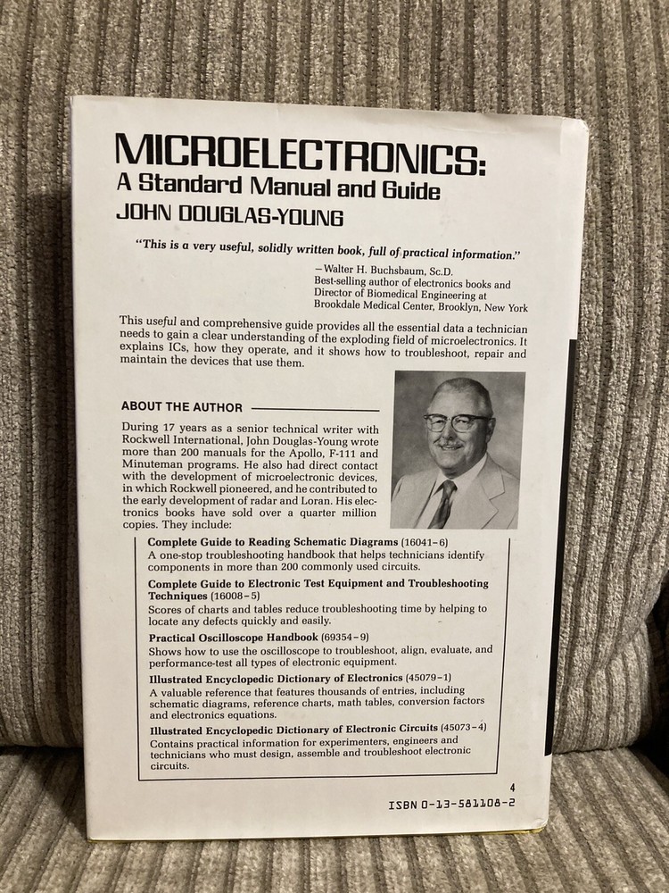 Microelectronics A Standard Manual and Guide John Douglas Young 1984 Hardcover