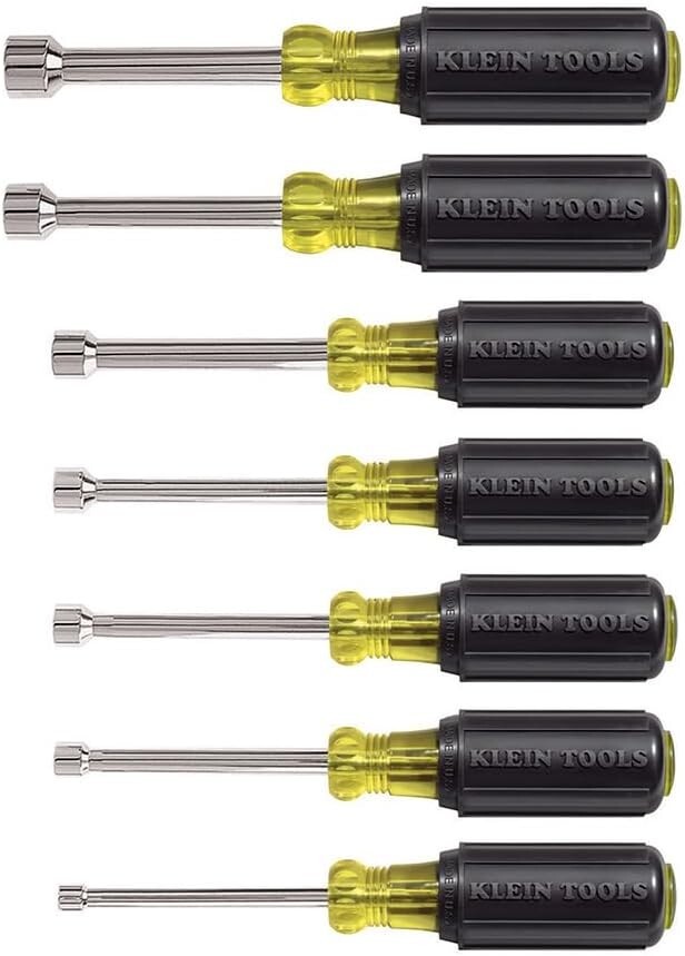Versatile 16-Piece Screwdriver & Nut Driver Set with Steel Magnetizer Tools