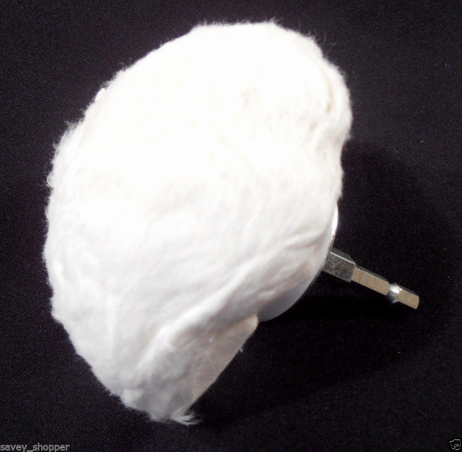 BUFFING 4" INCH MUSHROOM BUFFING/POLISHING THICK PAD FOR DRILL