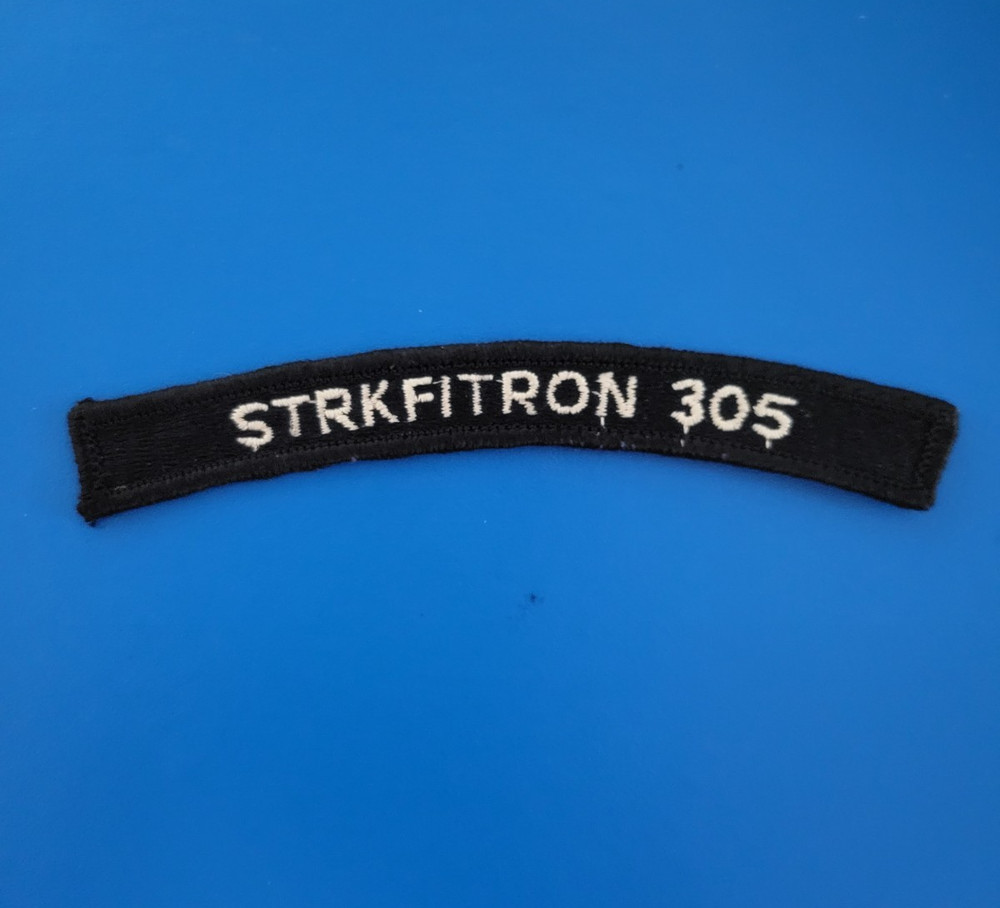 US Navy STRKFITRON 305 Strike Fighter Squadron "Lobos" UIM Segment Patch