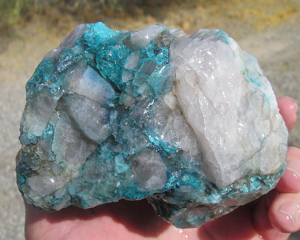 CHRYSOCOLLA ROUGH ~ 2 lbs 14 ozs