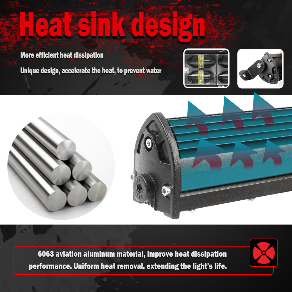 Roof 42" LED Light Bar +4"Pods Wire For Can-am Commander 700 1000R Max 2022-2025