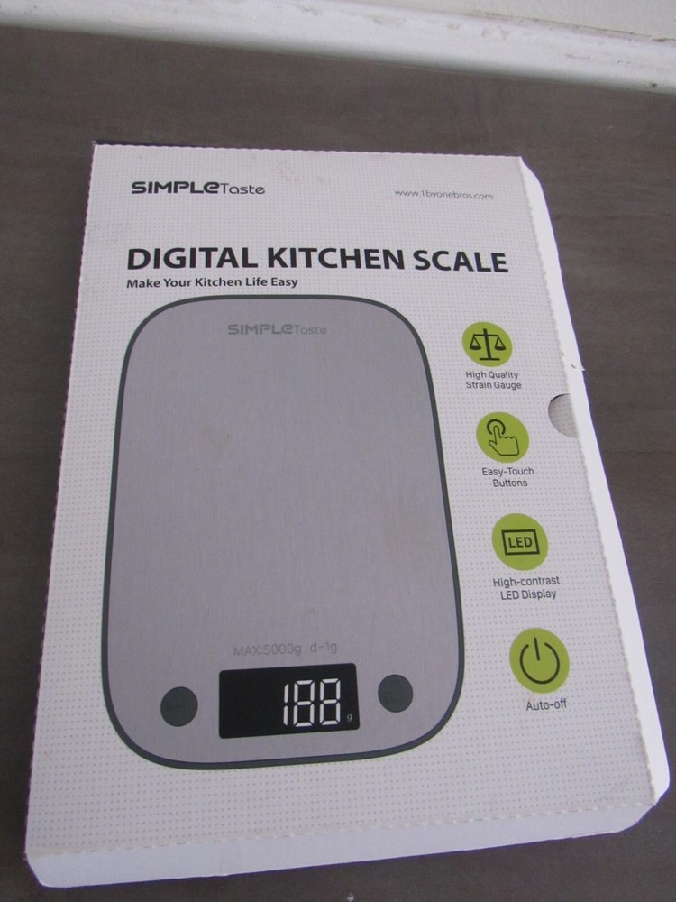 Simple Taste Food Digital Kitchen Scale