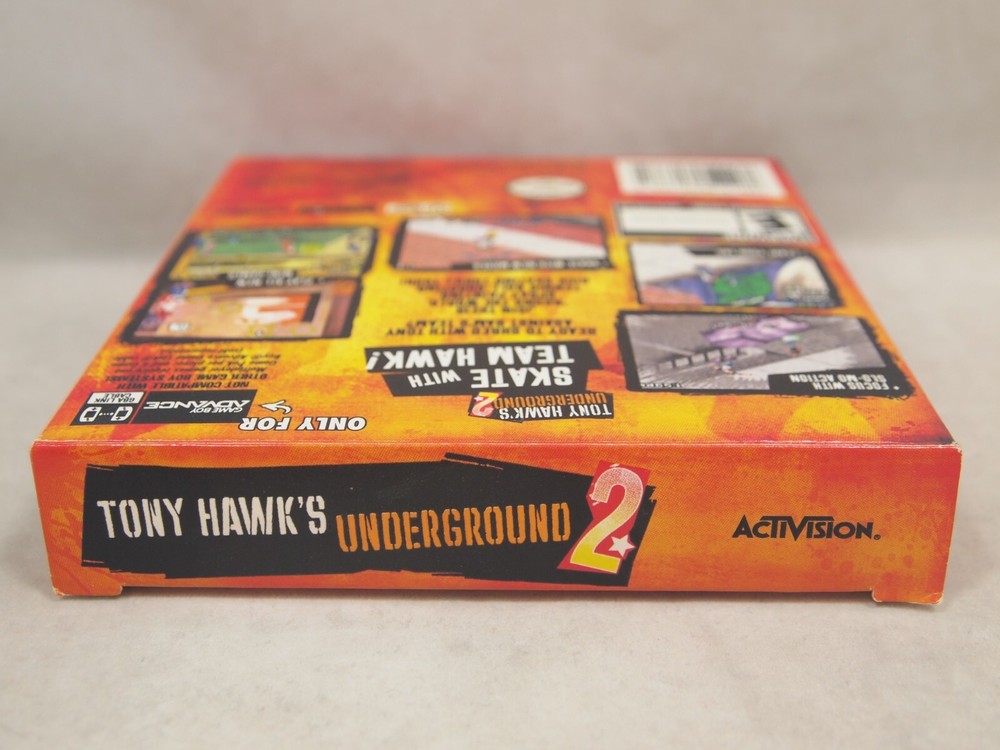 Tony Hawk's Underground 2 GBA) Authentic BOX ONLY
