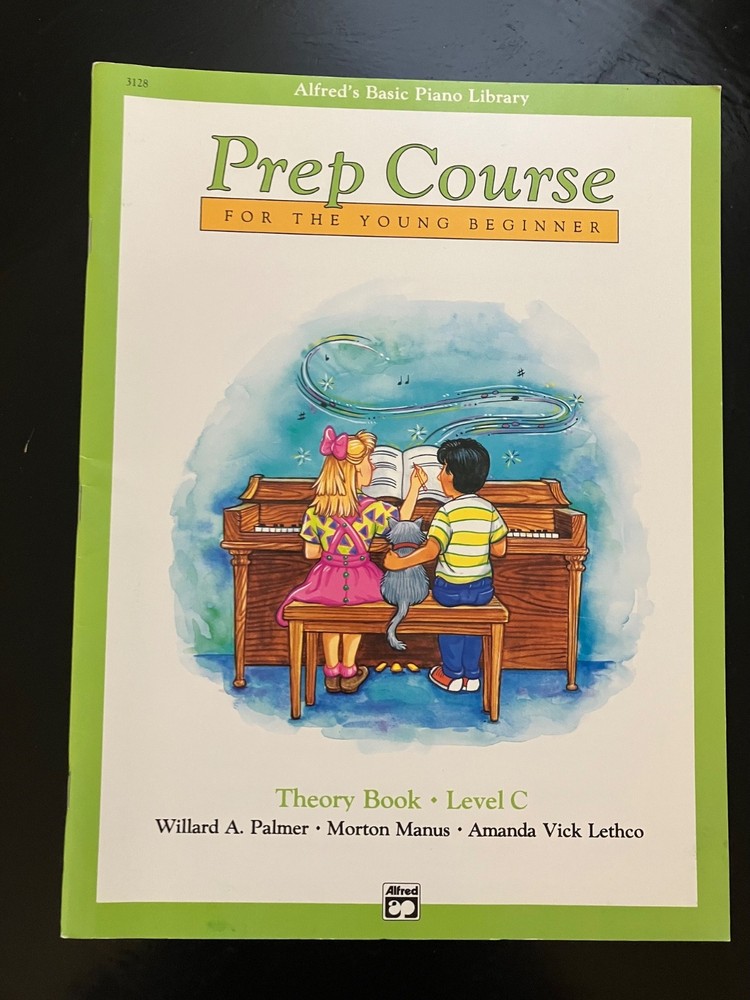 Alfred's Basic Piano Prep Course Theory Book C