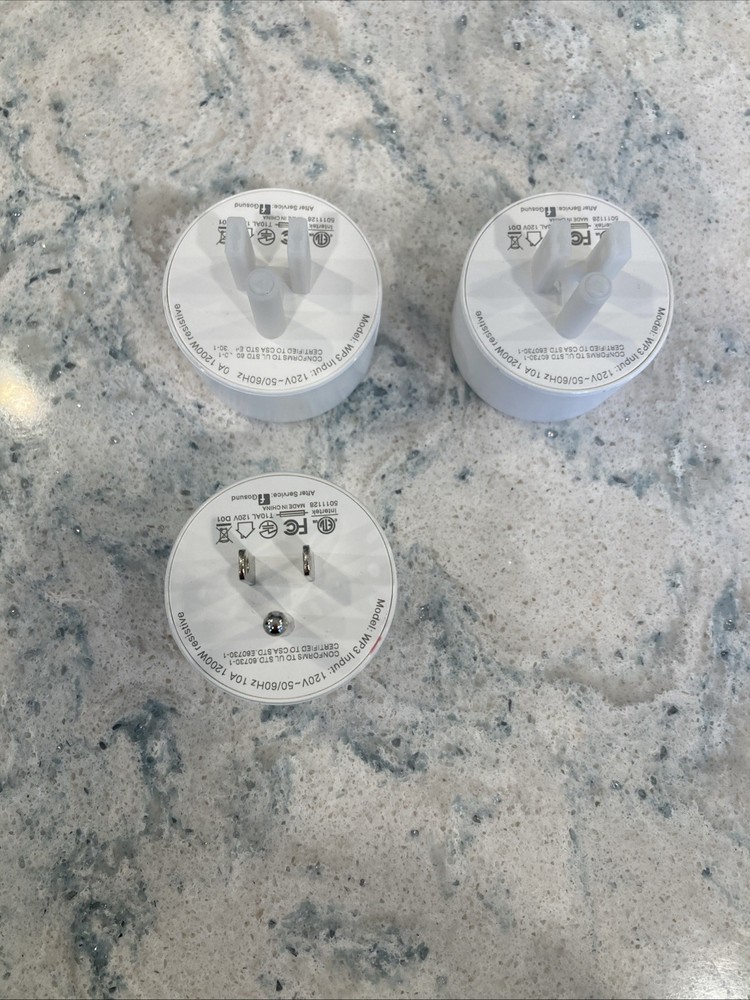 Three (3) Gosund Smart Plugs Smart WiFi Outlets