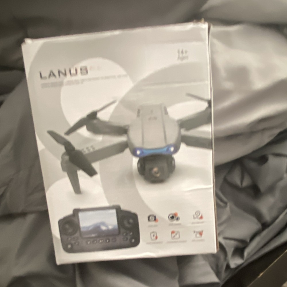 LANUS Camera Drone Remote Control Foldable Design for 14+ Ages High Performance
